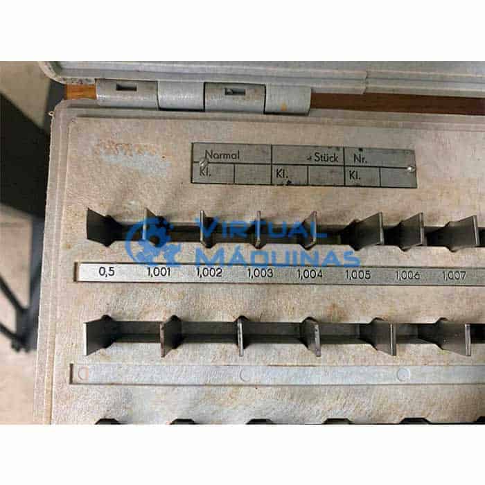 Bloco Padrão Marca Carl Zeiss Classe 0 De 0,5 A 100 Mm