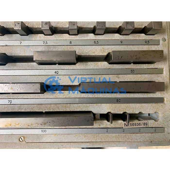 Bloco Padrão Marca Carl Zeiss Classe 0 De 0,5 A 100 Mm