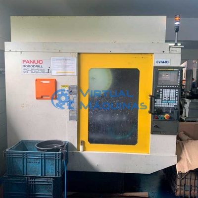 Centro De Furação E Rosqueamento Fanuc Robodrill Com 4° Eixo Virtual Máquinas Operatrizes CNC e Convencionais, novas e usadas. Centro de Usinagem, Fresadora CNC, Torno CNC e Equipamentos.