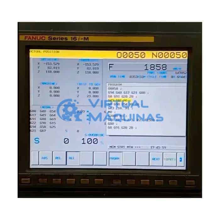 Centro De Furação E Rosqueamento Fanuc Robodrill T14ia