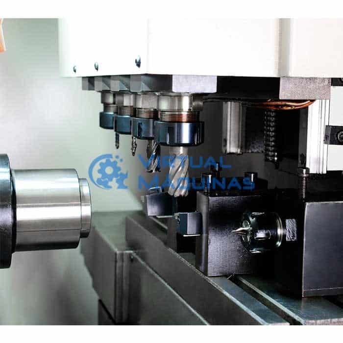 Centro De Torneamento Multi Eixos Modelo Tmc400y