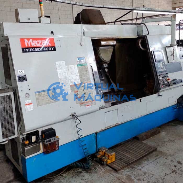 Centro De Torneamento Multitarefa Mazak Modelo Integrex 400y