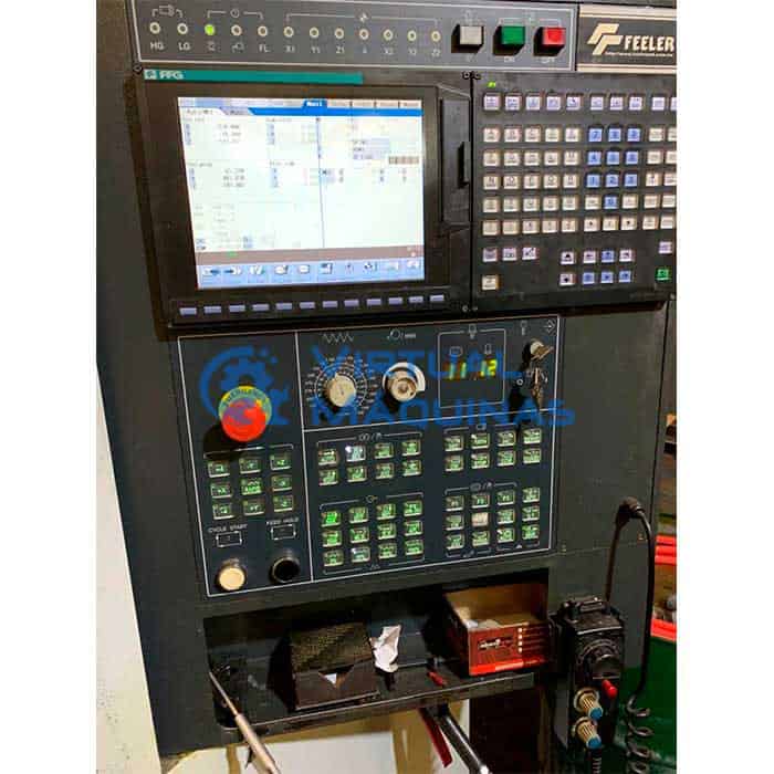 Centro De Usinagem Feeler Vmp 40a (xyz) 1000 X 500 X 500 Mm
