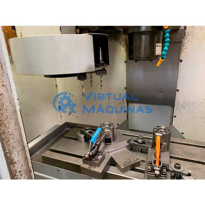 Centro De Usinagem Haas Super Mini Mill Xyz 406 X 305 X 254 Mm