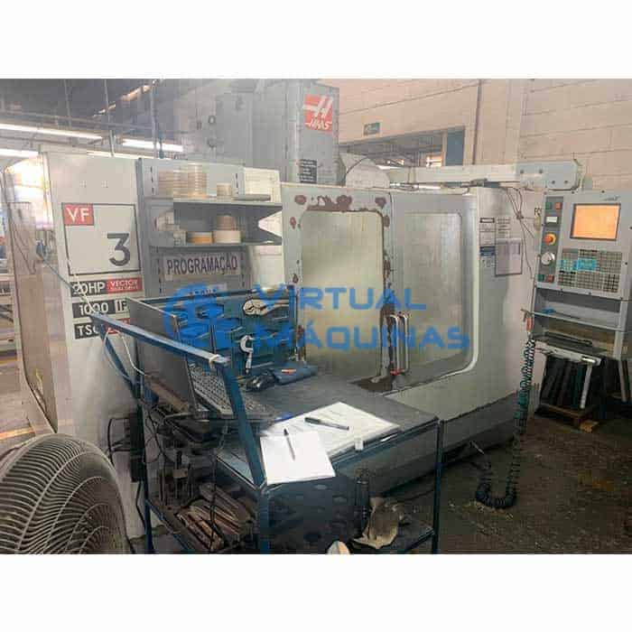 Centro De Usinagem Haas Vf 3 (xyz) 1016 X 508 X 635 Mm