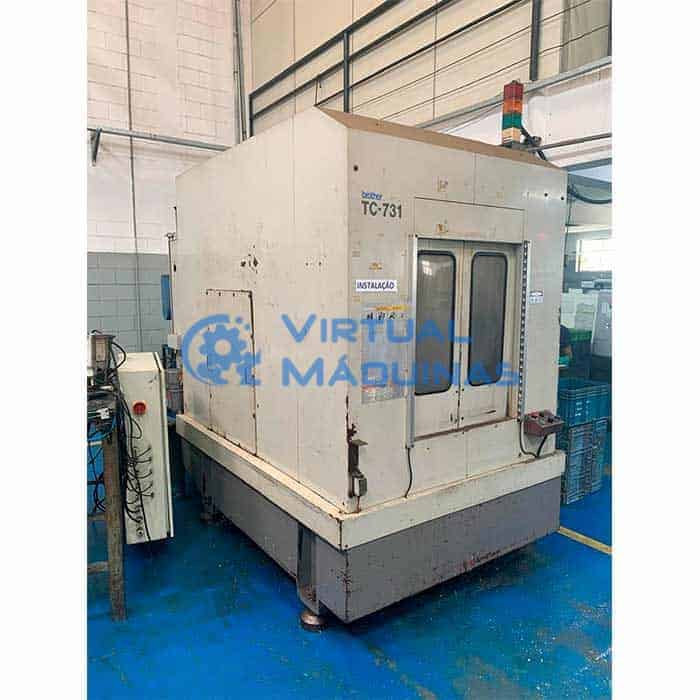 Centro De Usinagem Horizontal Marca Brother Modelo Tc 731