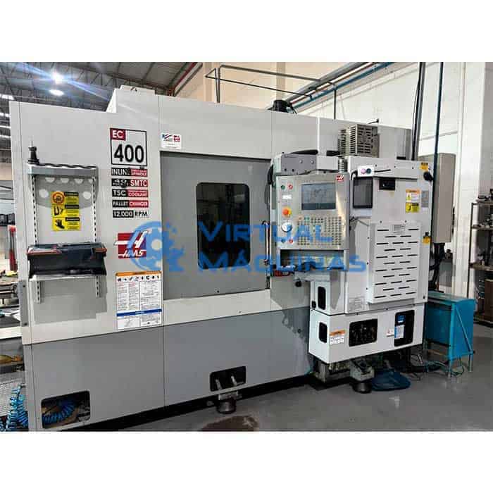 Centro De Usinagem Horizontal Marca Haas Modelo Ec 400