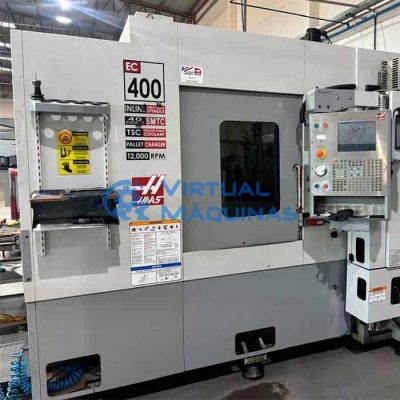 Centro De Usinagem Horizontal Marca Haas Modelo Ec 400 Virtual Máquinas Operatrizes CNC e Convencionais, novas e usadas. Centro de Usinagem, Fresadora CNC, Torno CNC e Equipamentos.