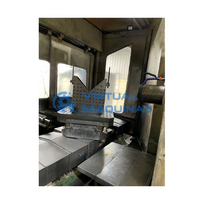 Centro De Usinagem Horizontal Wotan H3 Xyz 1000 X 800 X 630 Mm