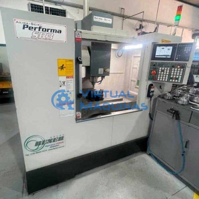 Centro De Usinagem Marca Akira Seiki Modelo Sr 3 Ano 2019 Virtual Máquinas Operatrizes CNC e Convencionais, novas e usadas. Centro de Usinagem, Fresadora CNC, Torno CNC e Equipamentos.