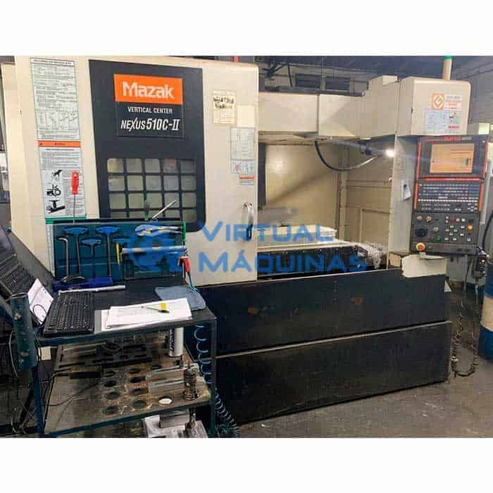 Centro De Usinagem Marca Mazak Modelo Vcn 510 C Ii Ano 2007