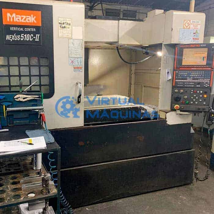 Centro De Usinagem Marca Mazak Modelo Vcn 510 C Ii Ano 2007
