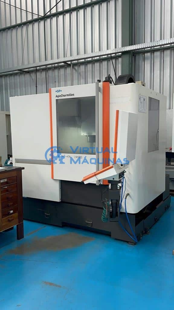 Centro De Usinagem Marca Mikron Modelo Hem 800 Ano 2010