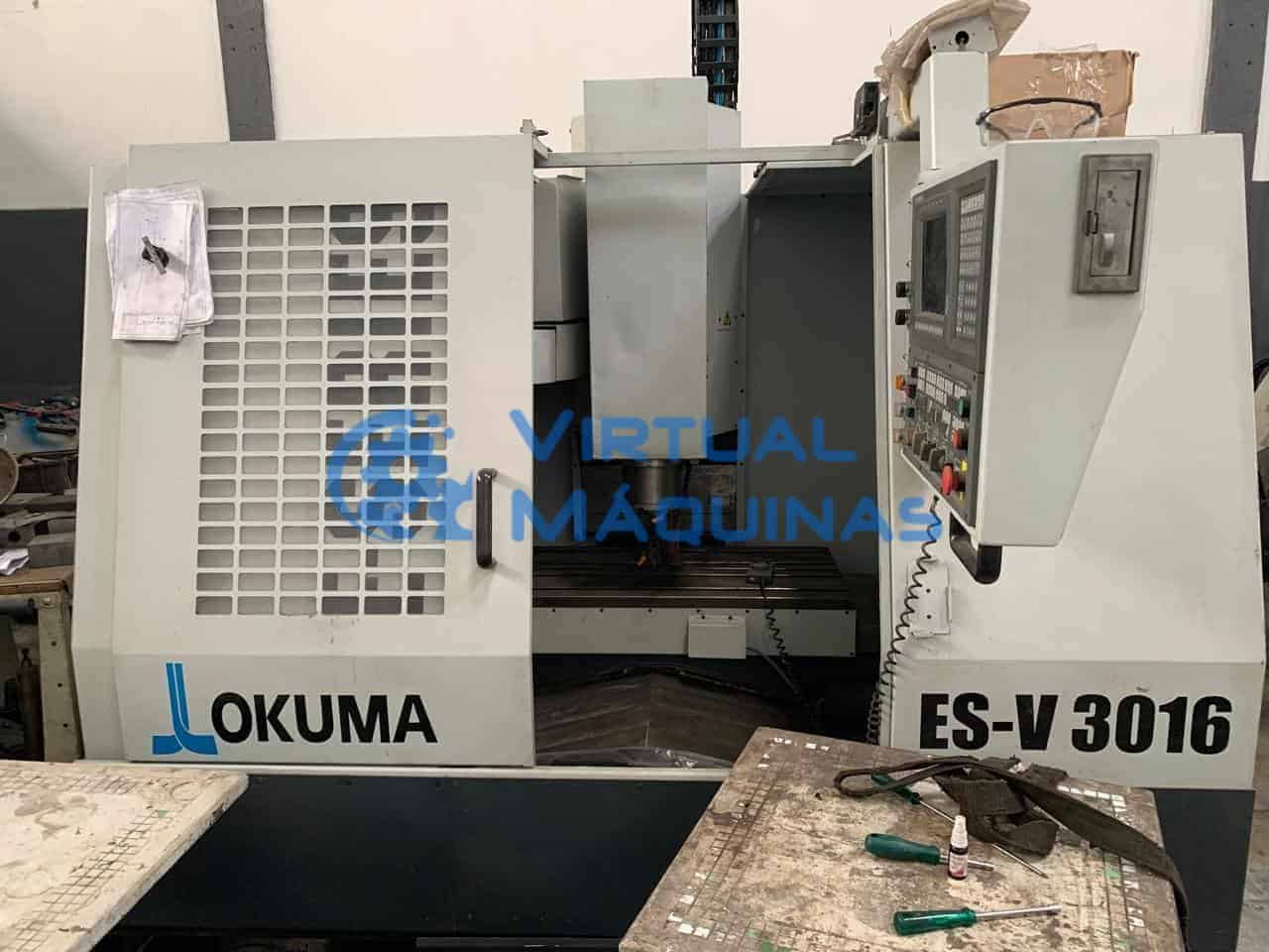 Centro De Usinagem Marca Okuma Modelo Es V3016
