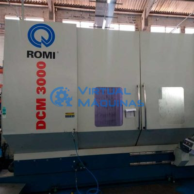 Centro De Usinagem Marca Romi Dcm 3000 Xyz 3000 X 840 X 600 Mm Virtual Máquinas Operatrizes CNC e Convencionais, novas e usadas. Centro de Usinagem, Fresadora CNC, Torno CNC e Equipamentos.