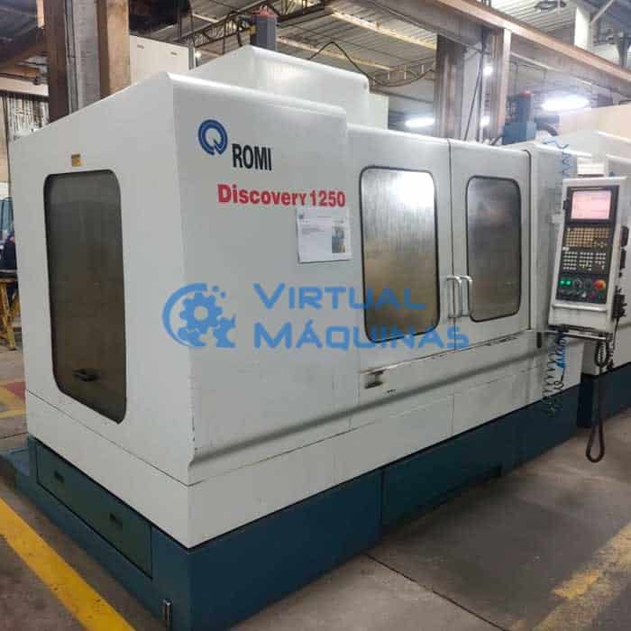 Centro De Usinagem Marca Romi Discovery 1250 Comando Fanuc