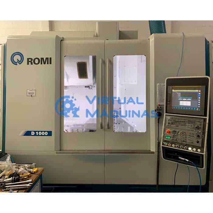 Centro De Usinagem Marca Romi Modelo D1000 Ano 2019