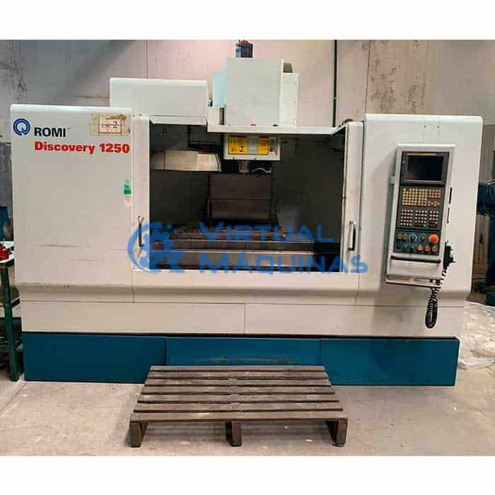 Centro De Usinagem Marca Romi Modelo Discovery 1250 Ano 2006