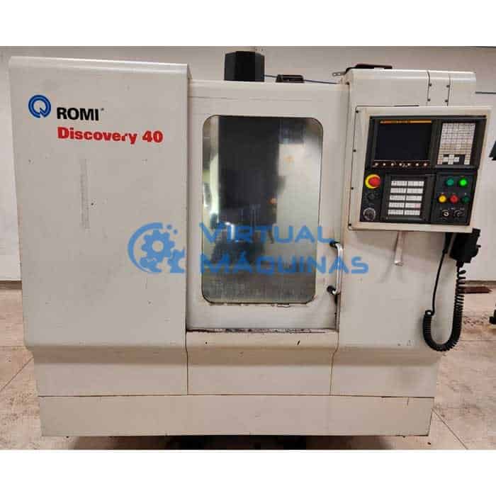 Centro De Usinagem Marca Romi Modelo Discovery 400 Ano 2004