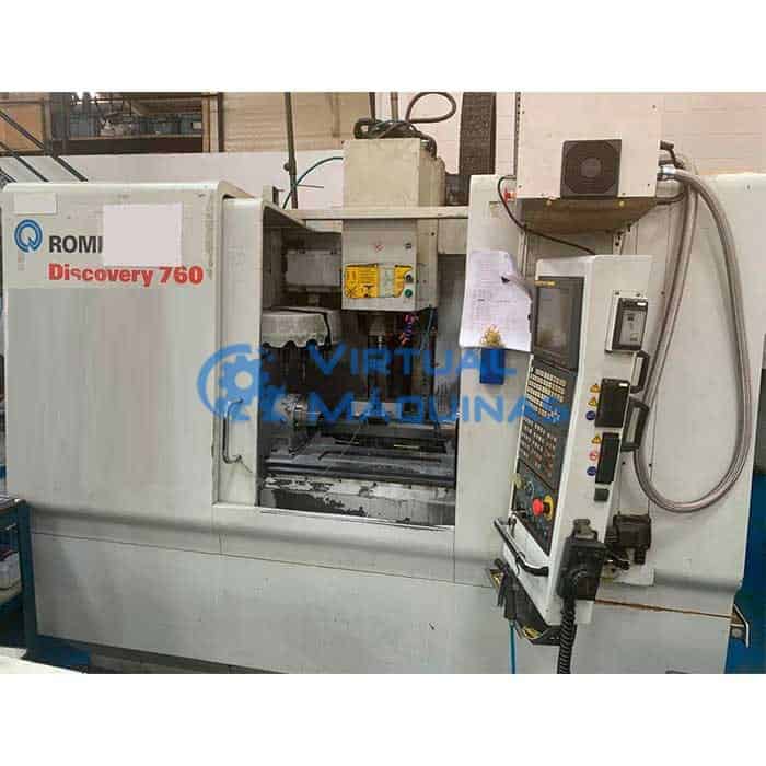 Centro De Usinagem Marca Romi Modelo Discovery 760 Ano 2004 3