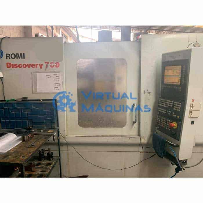 Centro De Usinagem Marca Romi Modelo Discovery 760 Ano 2004