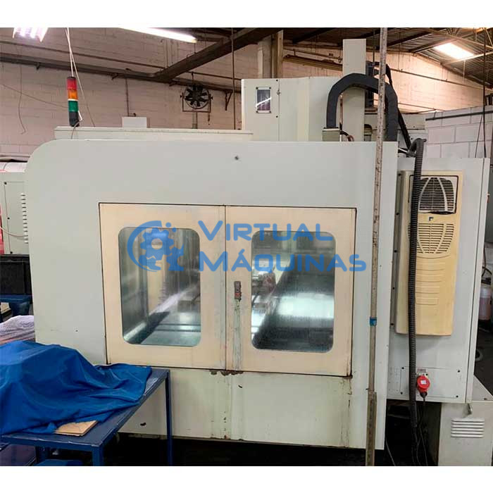 Centro De Usinagem Marca Travis Vt 1060 Xyz 1100 X 680 X 640 Mm