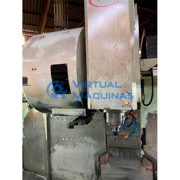 Centro De Usinagem Marca Travis Vt 1060 Xyz 1100 X 680 X 640 Mm