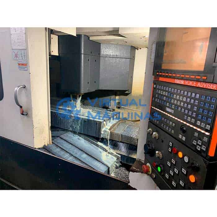 Centro De Usinagem Mazak Vcn 510 C Ii (xyz) 1050 X 510 X 510 Mm