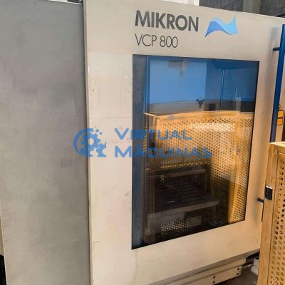 Centro De Usinagem Mikron Vcp 800 Ano 2001 Virtual Máquinas Operatrizes CNC e Convencionais, novas e usadas. Centro de Usinagem, Fresadora CNC, Torno CNC e Equipamentos.