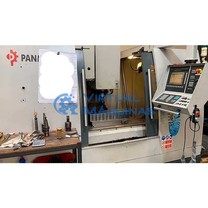 Centro De Usinagem Panmachine Vmc1066 (xyz) 1040 X 575 X 578 Mm