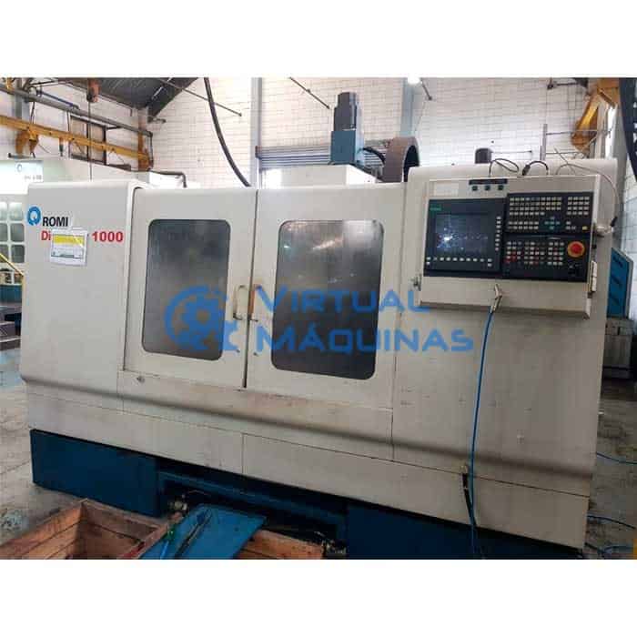 Centro De Usinagem Romi Discovery 1000 Xyz 1020 X 510 X 640 Mm