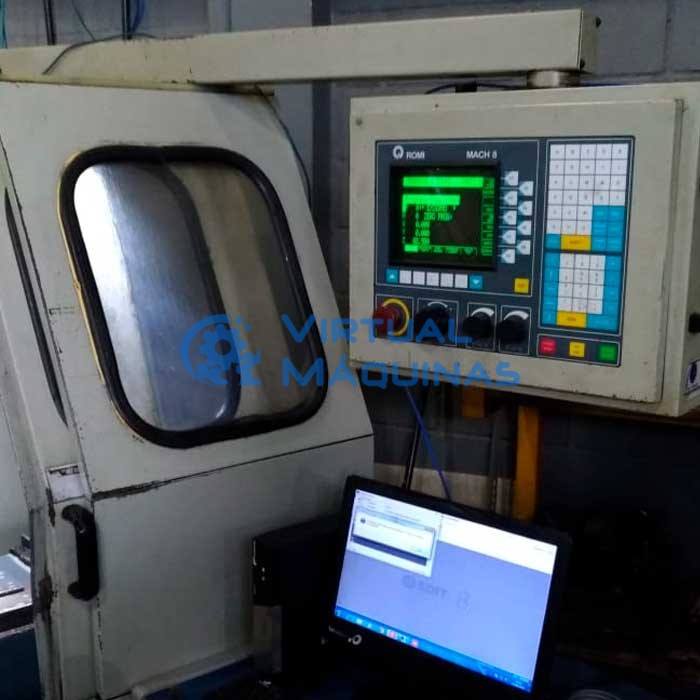 Centro De Usinagem Romi Discovery 308 (xyz) 450 X 310 X 410 Mm