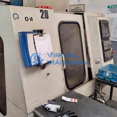 Centro De Usinagem Romi Discovery 560 Comando Siemens Ano 2000 Virtual Máquinas Operatrizes CNC e Convencionais, novas e usadas. Centro de Usinagem, Fresadora CNC, Torno CNC e Equipamentos.