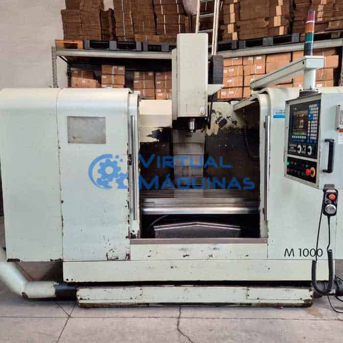 Centro De Usinagem Travis M1000 (xyz) 1000 X 500 X 570 Mm