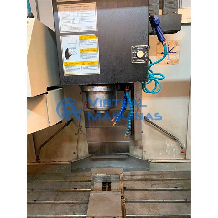 Centro De Usinagem Veker Mvk 1000c (xyz) 1000 X 500 X 570 Mm