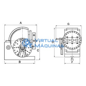 Virtual Máquinas Operatrizes CNC e Convencionais, novas e usadas. Centro de Usinagem, Fresadora CNC, Torno CNC e Equipamentos.