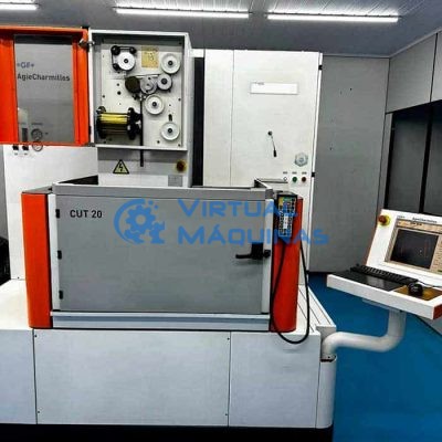 Eletroerosão A Fio Agie Charmilles Modelo Cut20 Ano 2008 Virtual Máquinas Operatrizes CNC e Convencionais, novas e usadas. Centro de Usinagem, Fresadora CNC, Torno CNC e Equipamentos.