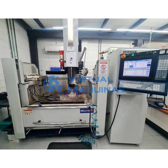 Eletroerosão A Penetração Marca Excetec Modelo Ed600c