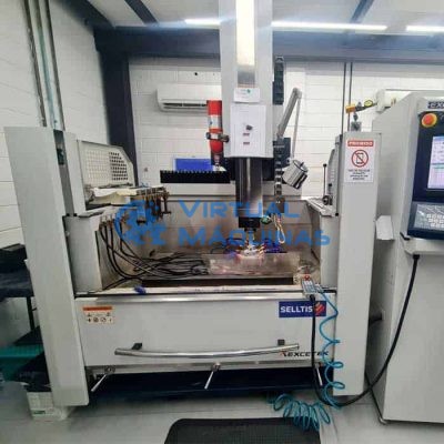 Eletroerosão A Penetração Marca Excetec Modelo Ed600c Virtual Máquinas Operatrizes CNC e Convencionais, novas e usadas. Centro de Usinagem, Fresadora CNC, Torno CNC e Equipamentos.