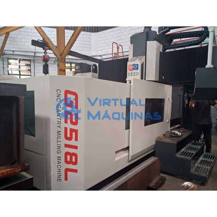 Fresadora De Portal Cnc Marca Deed Modelo G2518l Ano 2025