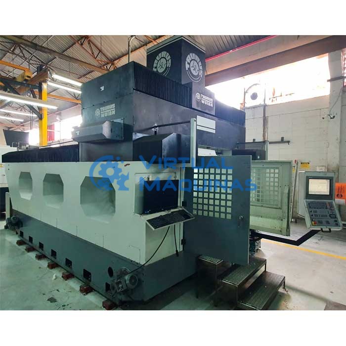 Fresadora De Portal Cnc Marca Wotan Modelo Twgt 2000 Ano 2009