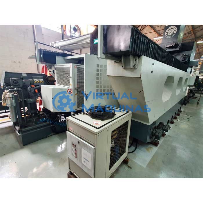 Fresadora De Portal Cnc Marca Wotan Modelo Twgt 2000 Ano 2009