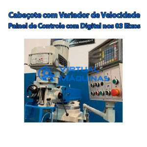 Virtual Máquinas Operatrizes CNC e Convencionais, novas e usadas. Centro de Usinagem, Fresadora CNC, Torno CNC e Equipamentos.