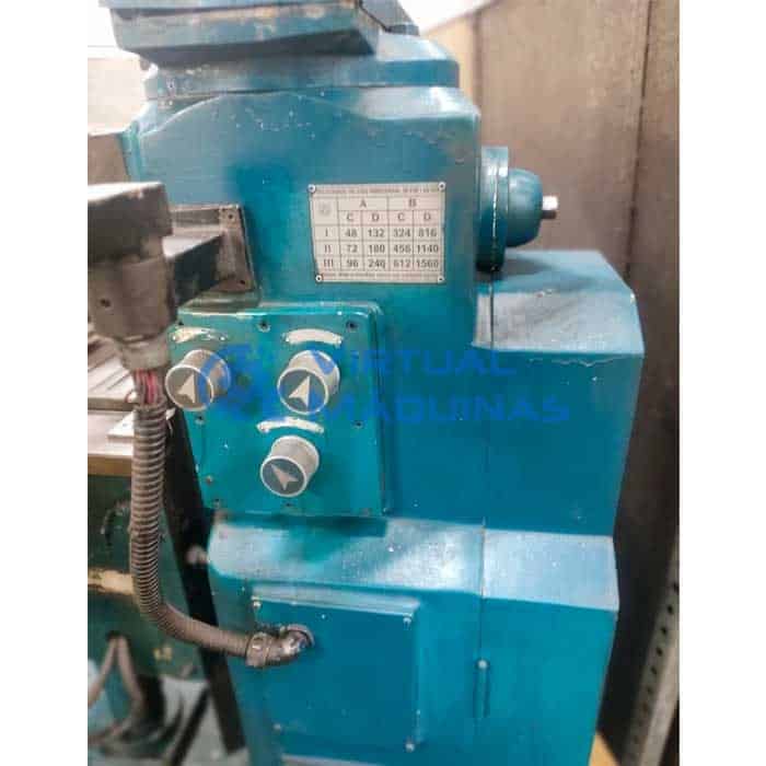 Fresadora Universal Marca Atlasmaq Modelo Fer 40a3 Premium