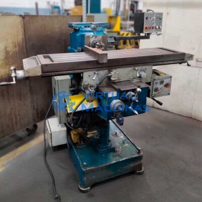 Fresadora Universal Marca Atlasmaq Modelo Fer 40a3 Premium Virtual Máquinas Operatrizes CNC e Convencionais, novas e usadas. Centro de Usinagem, Fresadora CNC, Torno CNC e Equipamentos.
