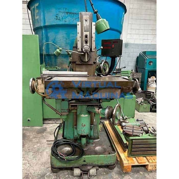 Fresadora Universal Marca Wmw Modelo Fuw 315×800 Completa
