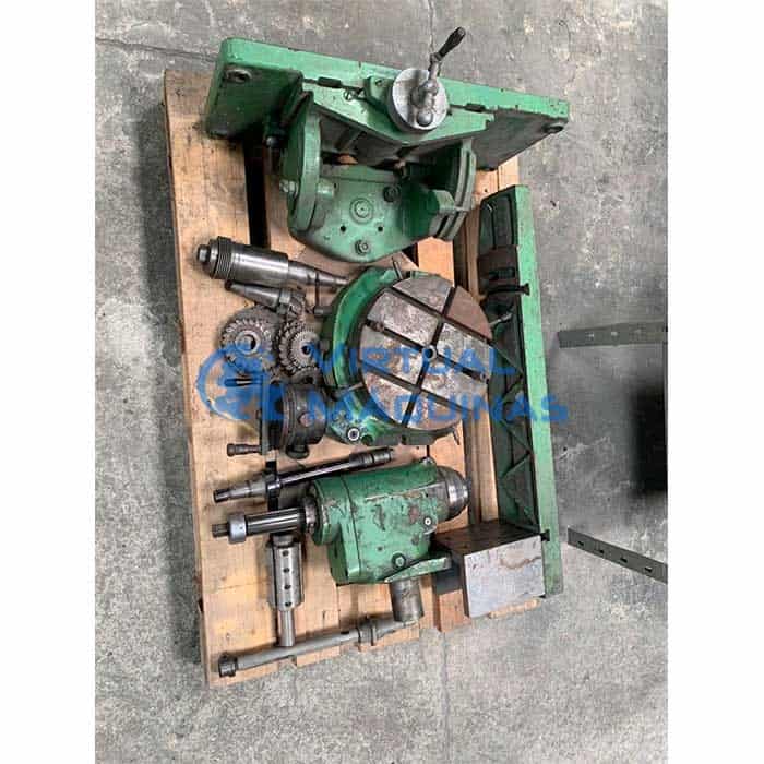 Fresadora Universal Marca Wmw Modelo Fuw 315×800 Completa