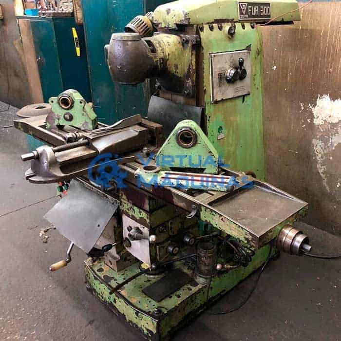 Fresadora Universal Marca Zema Modelo Fua 300