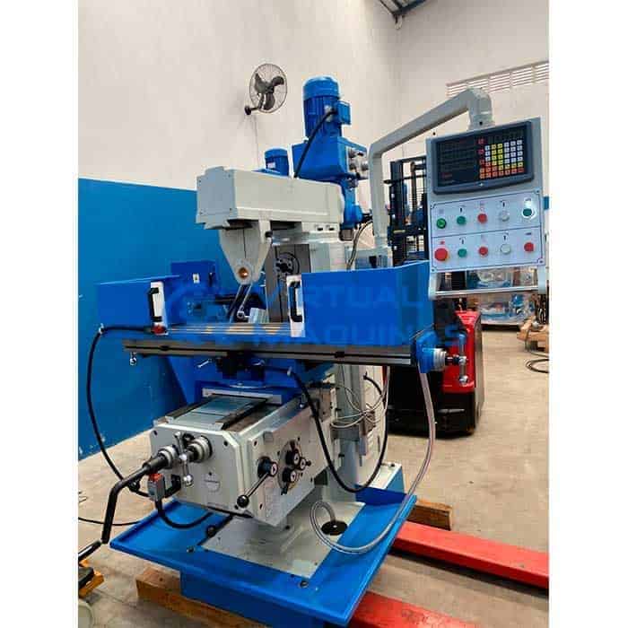 Fresadora Universal Modelo Zx6350zau Mesa 1320 X 320 Mm