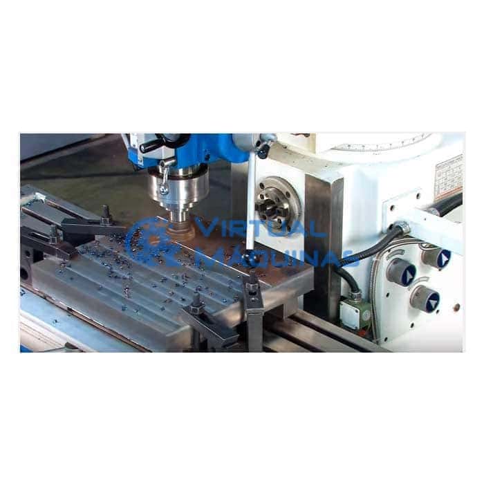 Fresadora Universal Modelo Zx6350zau Mesa 1320 X 320 Mm